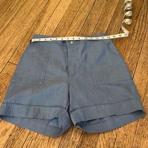 Vintage 1970’s chambray shorts